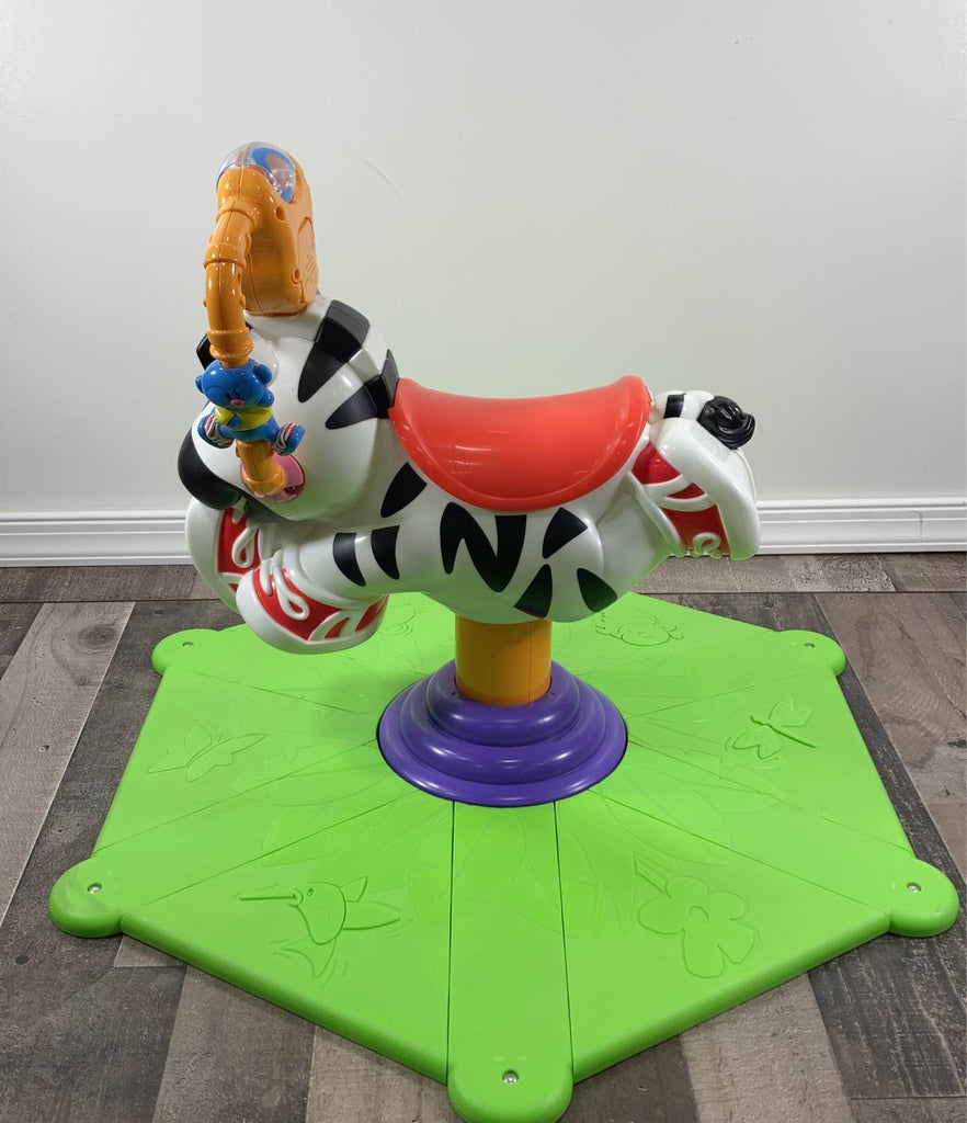 Fisher Price Bounce & Spin Zebra