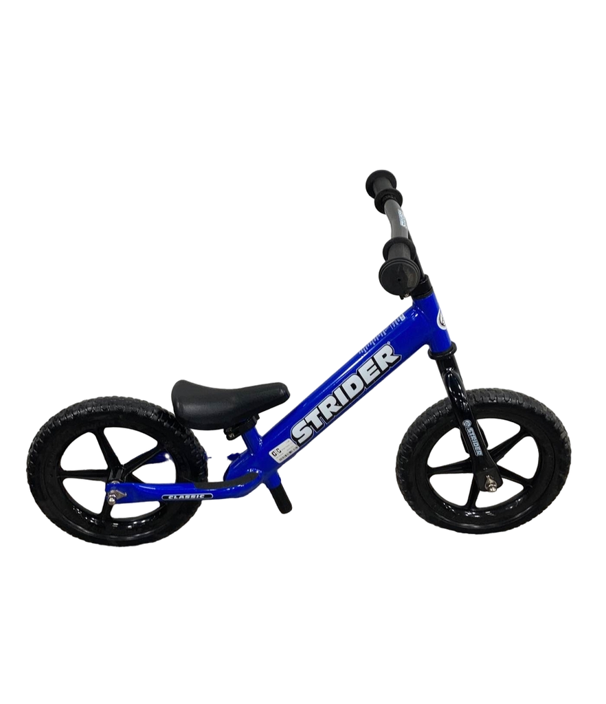 Strider Balance Bike 12” Classic, Blue