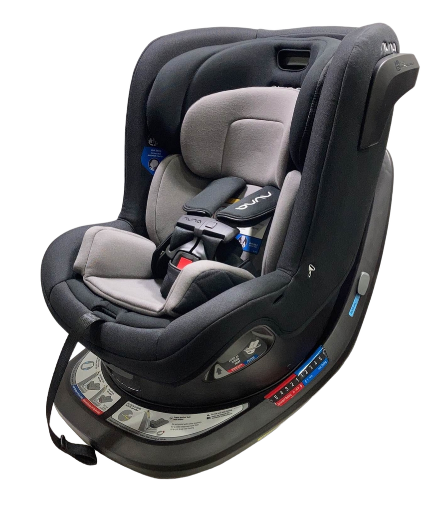 Nuna Revv Rotating Convertible Car Seat, 2022, Caviar