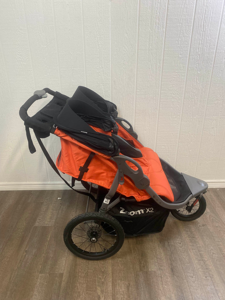Joovy Zoom X2 Double Jogging Stroller, 2021, Parika