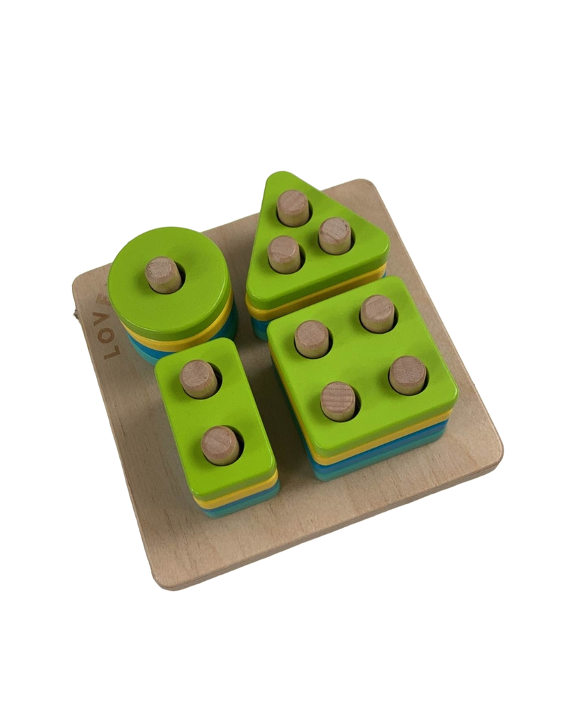 Lovevery Sort and Stack Peg Puzzle