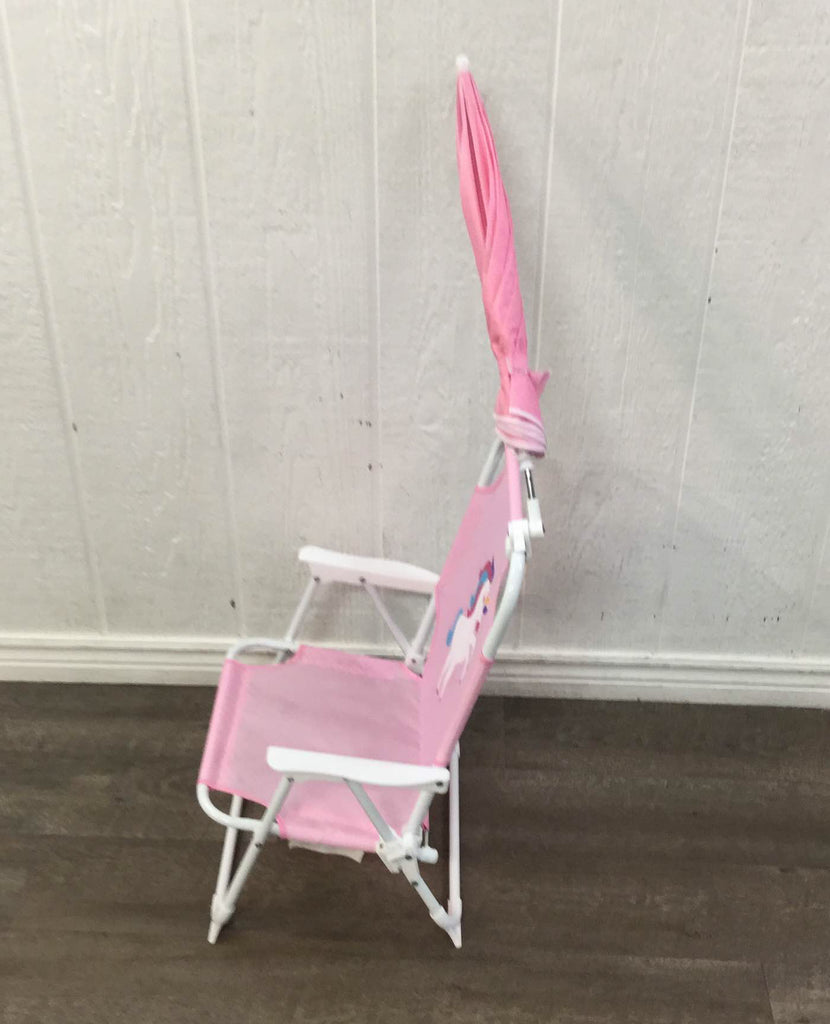 Idea Nuova Kids Outdoor Beach Chair with Umbrella