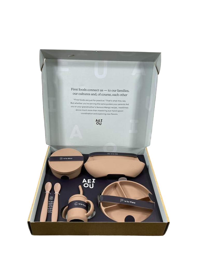 AEIOU Future Foodie Gift Set, Clay