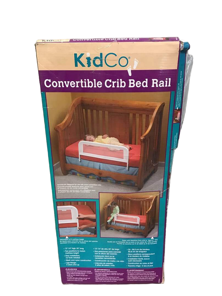KidCo Convertible Crib Bed Rail