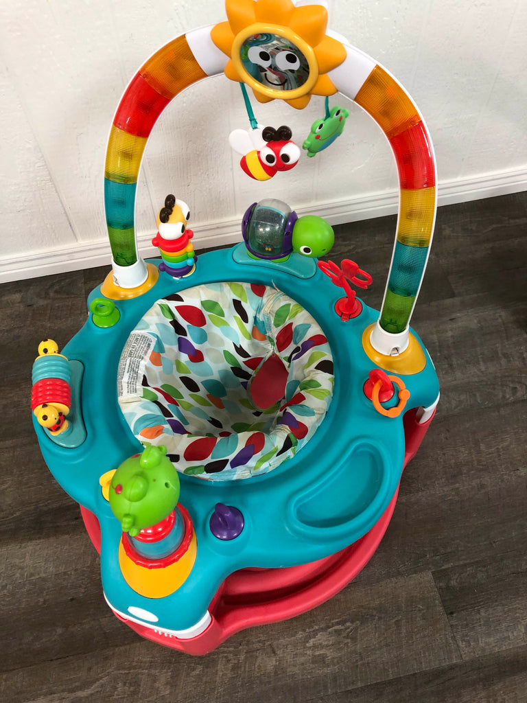 Bright starts 2 in 1 best sale silly sunburst activity gym & saucer