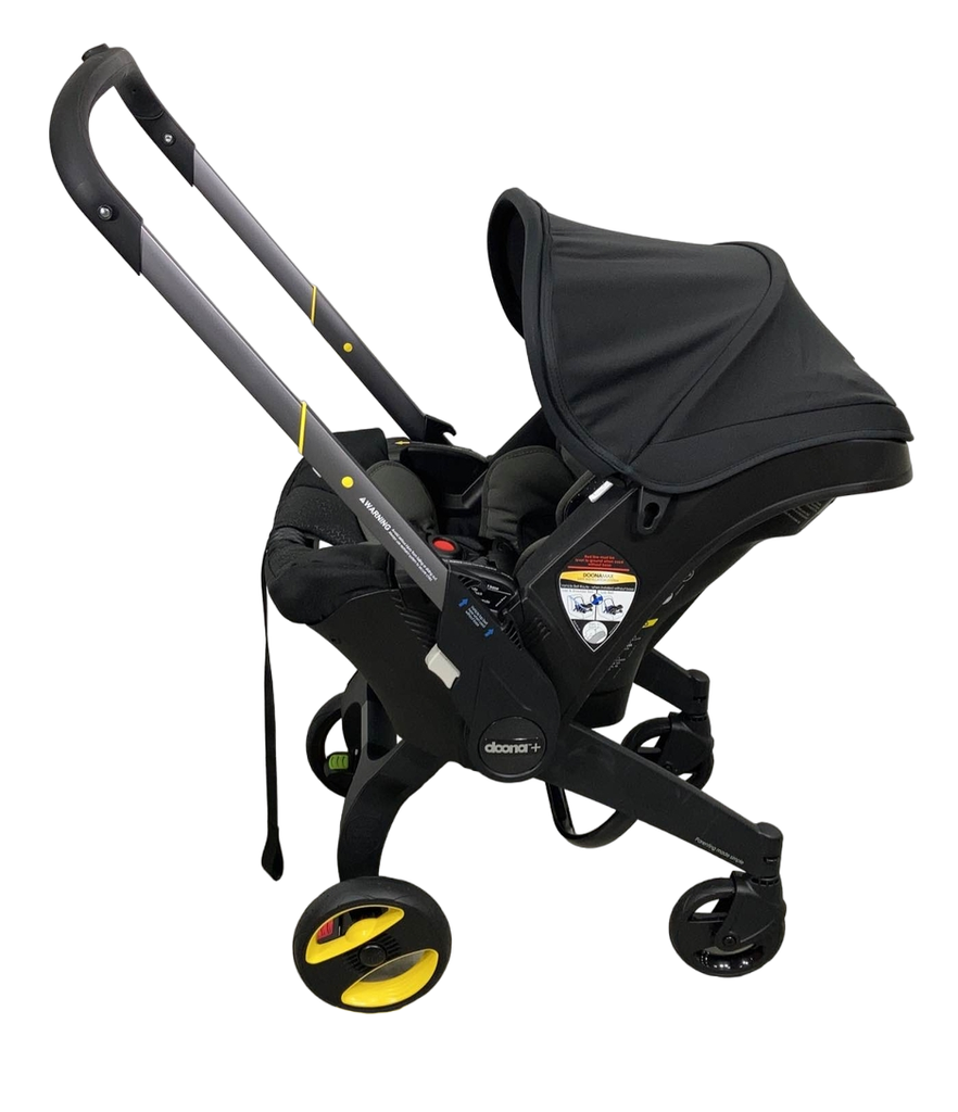 Doona Infant Car Seat & Stroller Combo, 2023, Nitro Black