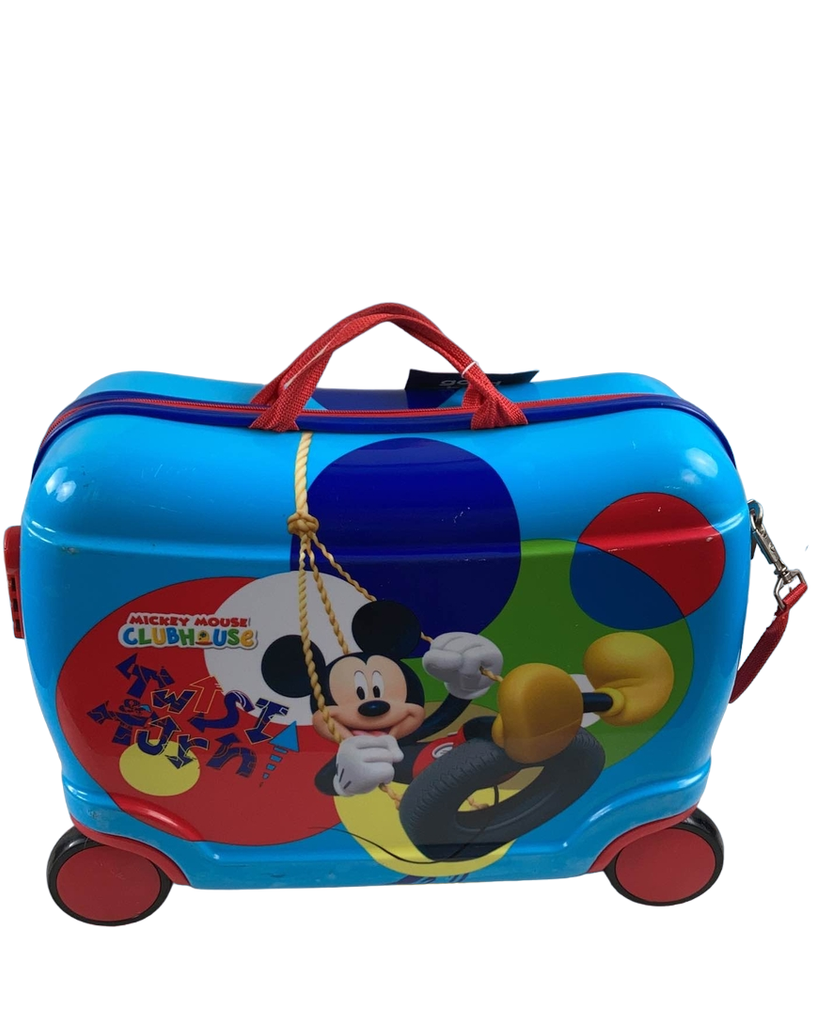 Joumma Bags Kinderkoffer Mickey Mouse – Blau, ABS-Material, 31x45x20 Cm, 24,6 Liter Fassungsvermögen