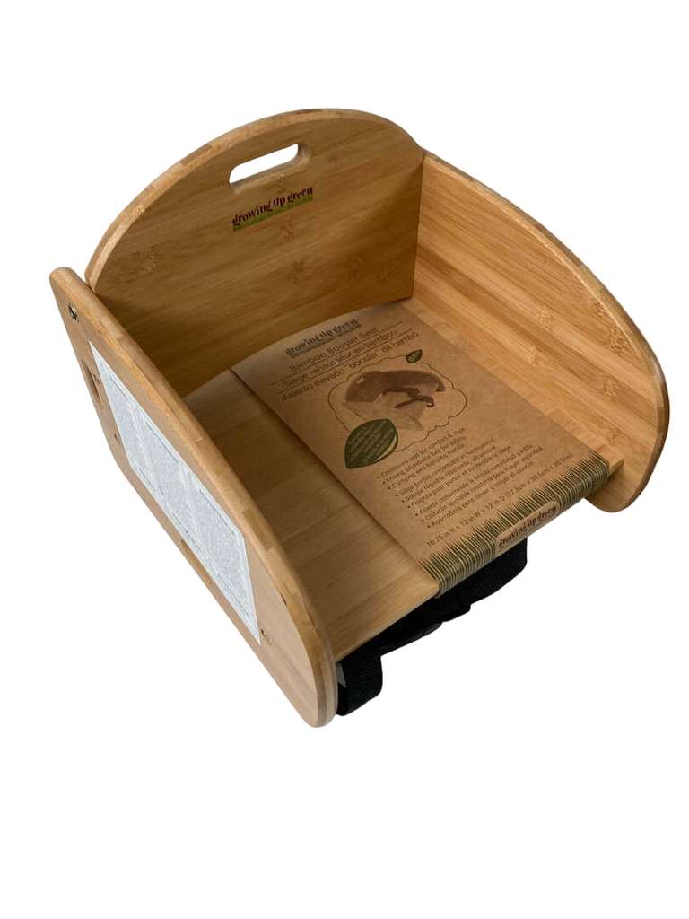 Growing up green 2025 bamboo booster seat