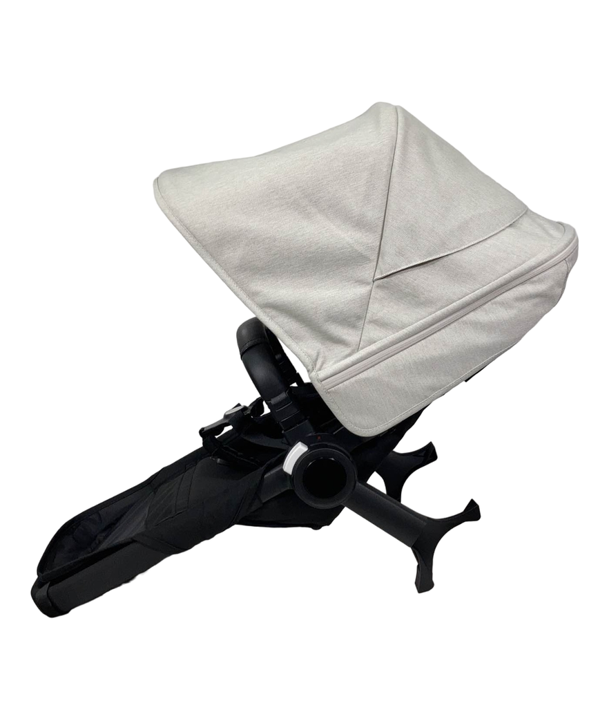 Bugaboo Donkey 5 Duo Extension Set, 2022, Black, Misty White