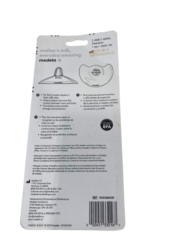 Medela Contact Nipple Shield, 16mm Extra Small, Nippleshield for  Breastfeeding with Latch Difficulties or Flat or Inverted Nipples, Made  Without BPA