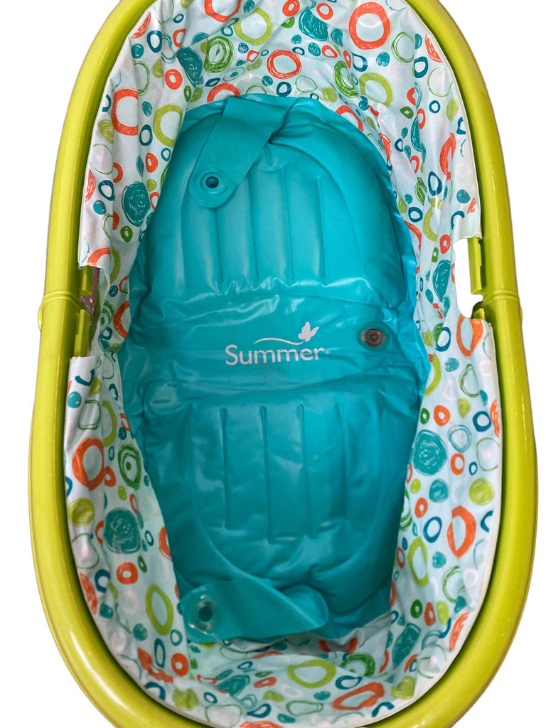 Summer Infant EasyStore Comfort Tub And Deluxe Baby Bather