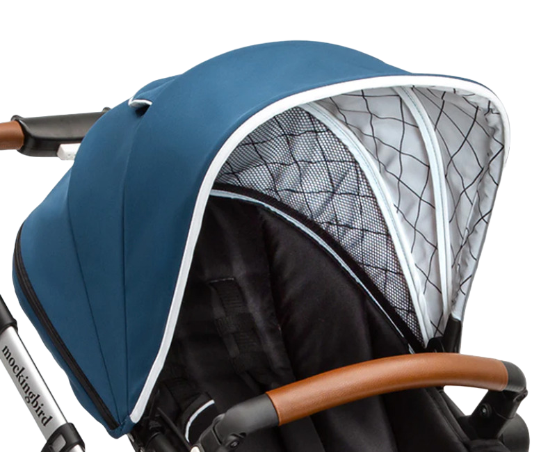 Mockingbird Replacement Canopy With Sun Shade, Sea, Windowpane