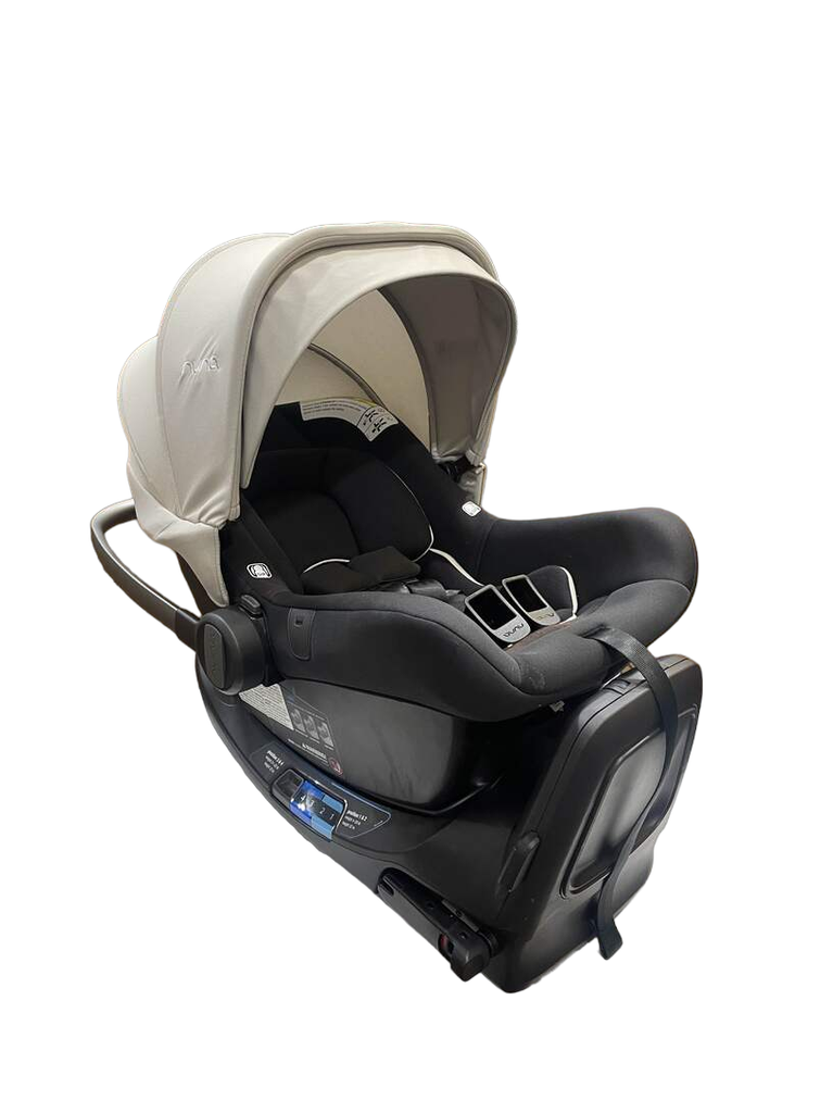 Nuna PIPA Lite R Infant Car Seat, Caviar, 2021