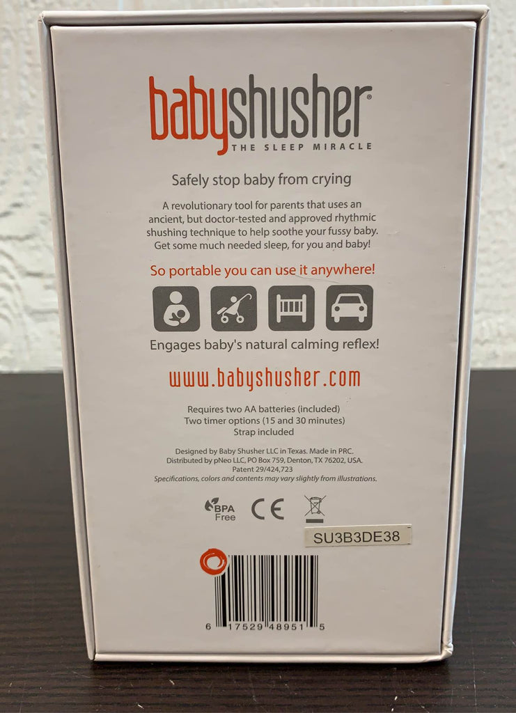 Baby Shusher Sleep Miracle Soother - The Revolutionary Tool for