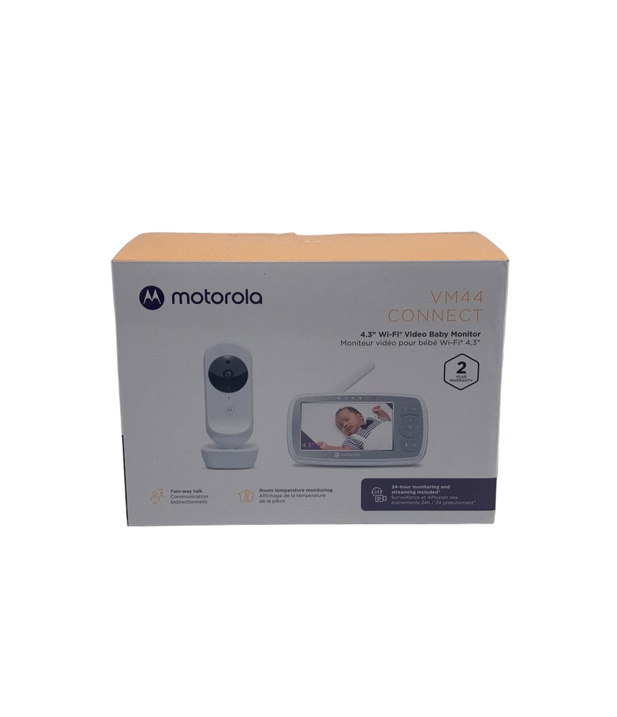 Motorola Nursery  VM44 CONNECT 4.3” Wi-Fi® Video Baby Monitor