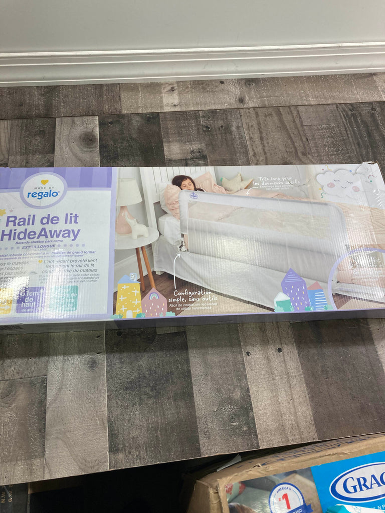 Regalo HideAway Bed Rail, Extra Long