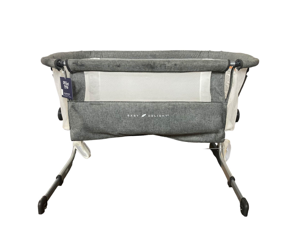 Baby Delight Beside Me Dreamer & Bedside Sleeper, Charcoal Tw