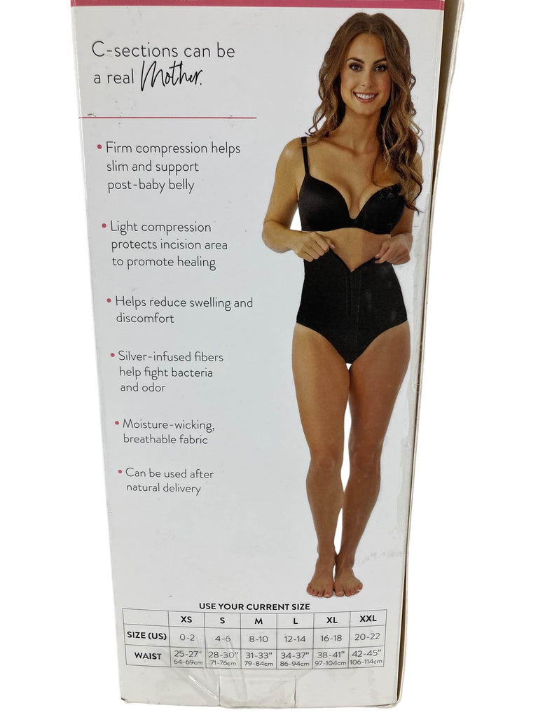 Belly Bandit CSection And Postpartum Recovery Undies, Black, S