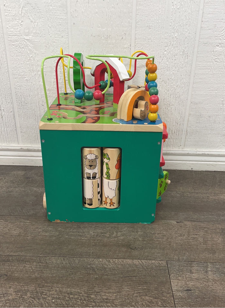 Battat Wooden Activity Cube