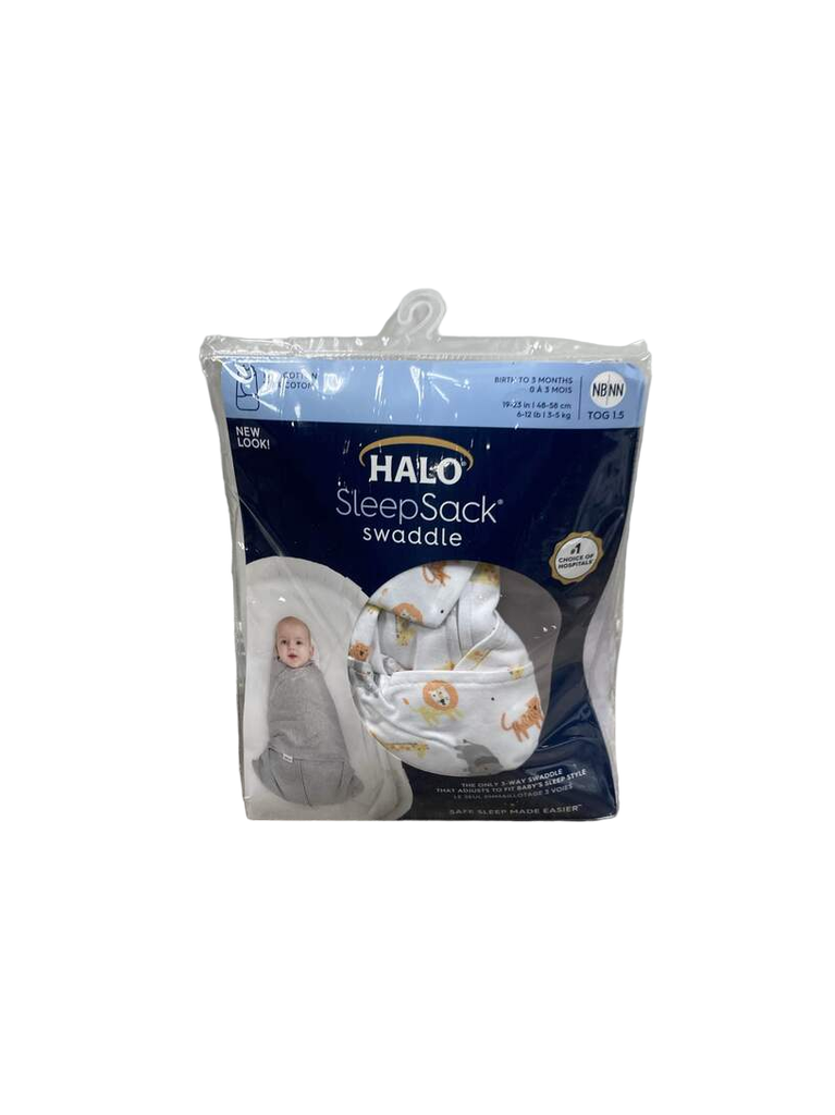 Halo SleepSack Swaddle, Newborn, Jungle
