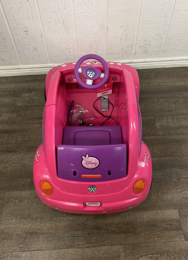 Minnie mouse cheap power wheels volkswagen