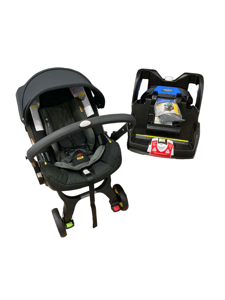 Doona Infant Car Seat & Stroller Combo, 2022, Nitro Black