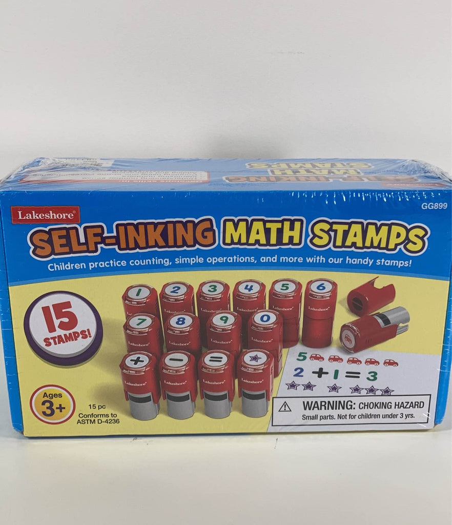 Self-Inking Math Stamps