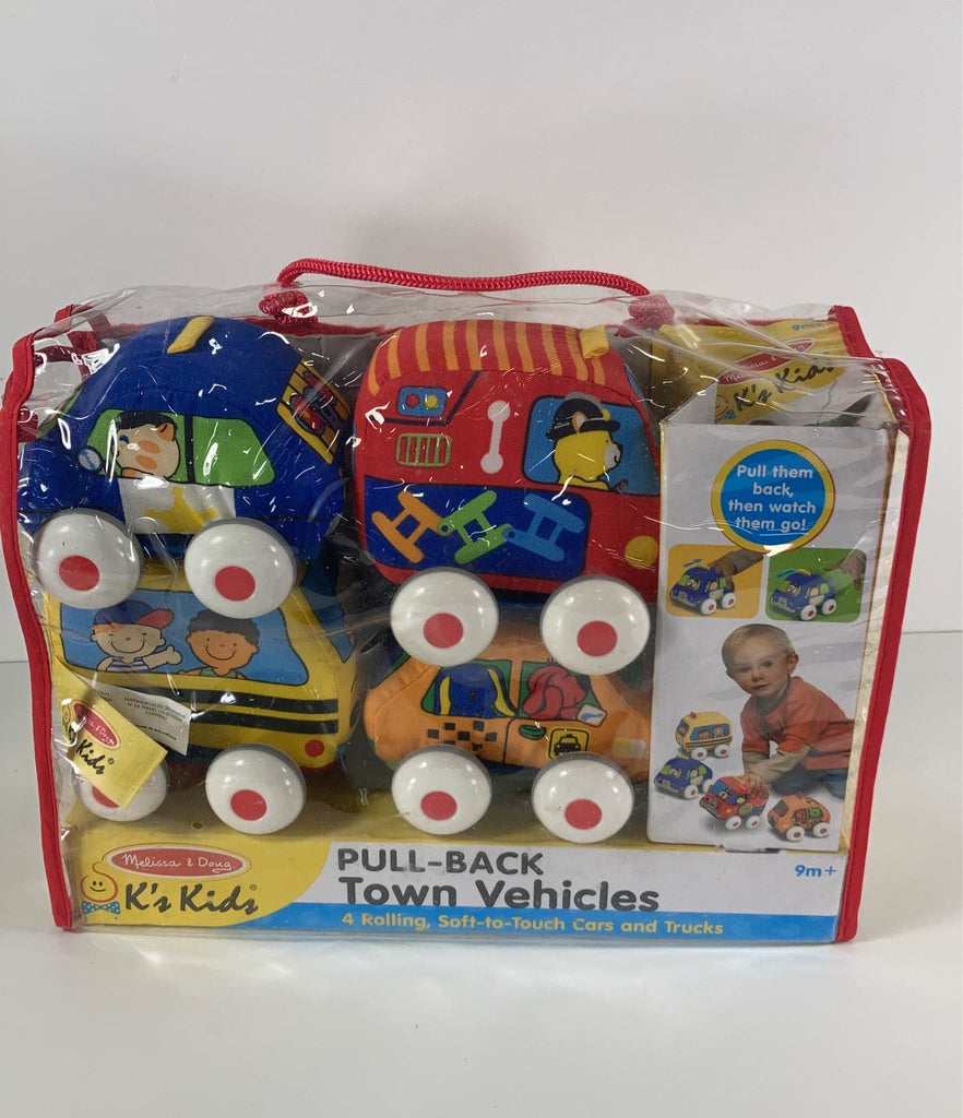Melissa & Doug K’s Kids PullBack Vehicle Set
