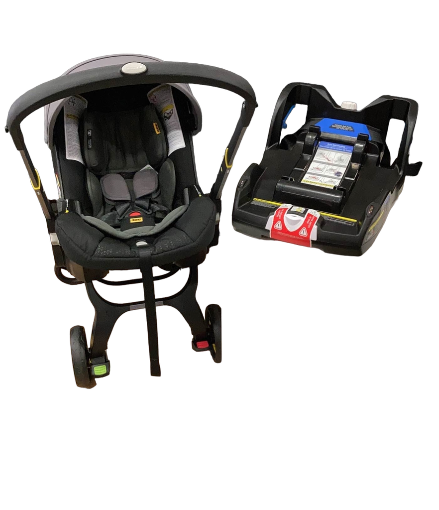 Doona Infant Car Seat & Stroller Combo, 2022, Grey Hound