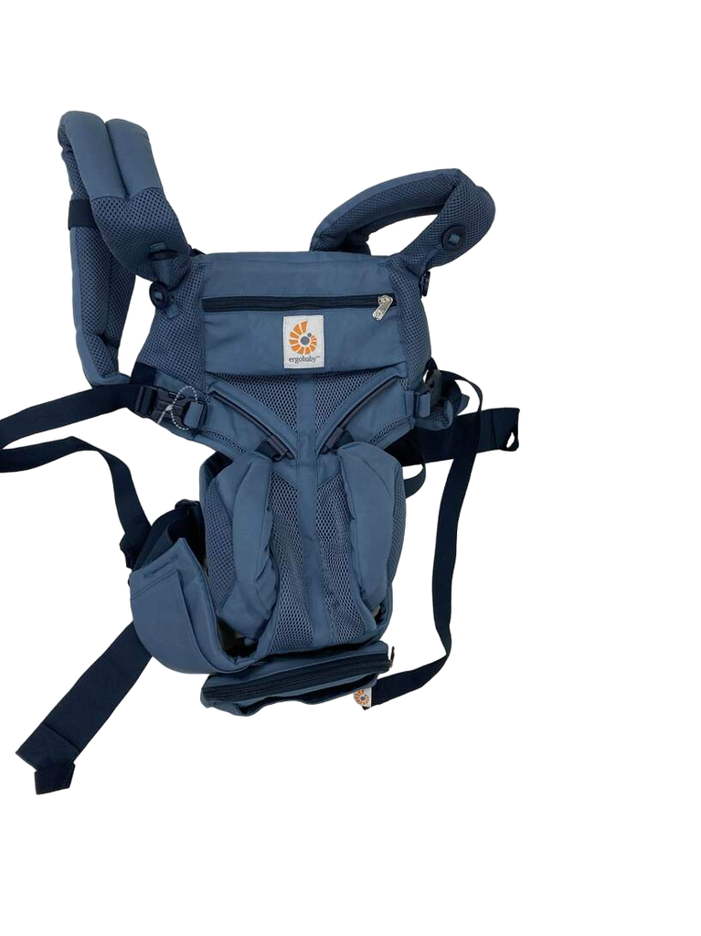Ergobaby 360 All Positions Cool Air Mesh Baby Carrier, Oxford Blue