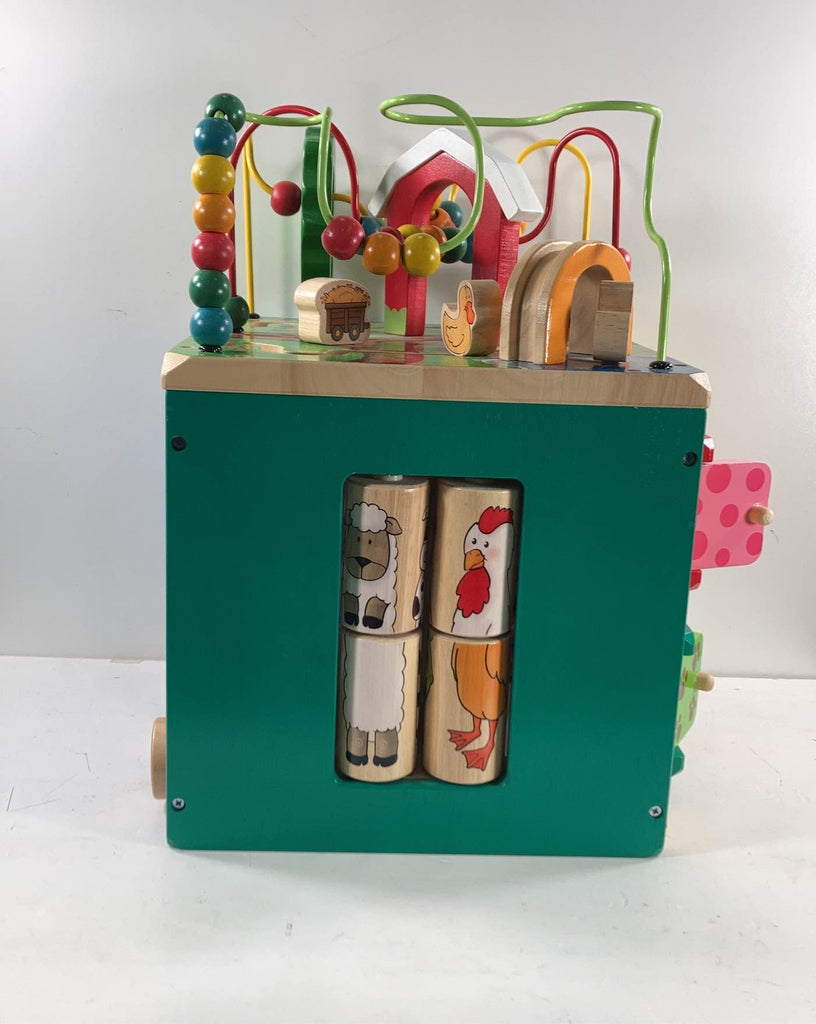 Battat Wooden Activity Cube