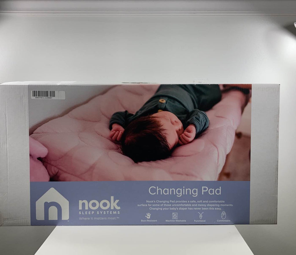 Nook Pebble Changing Pad, Blush