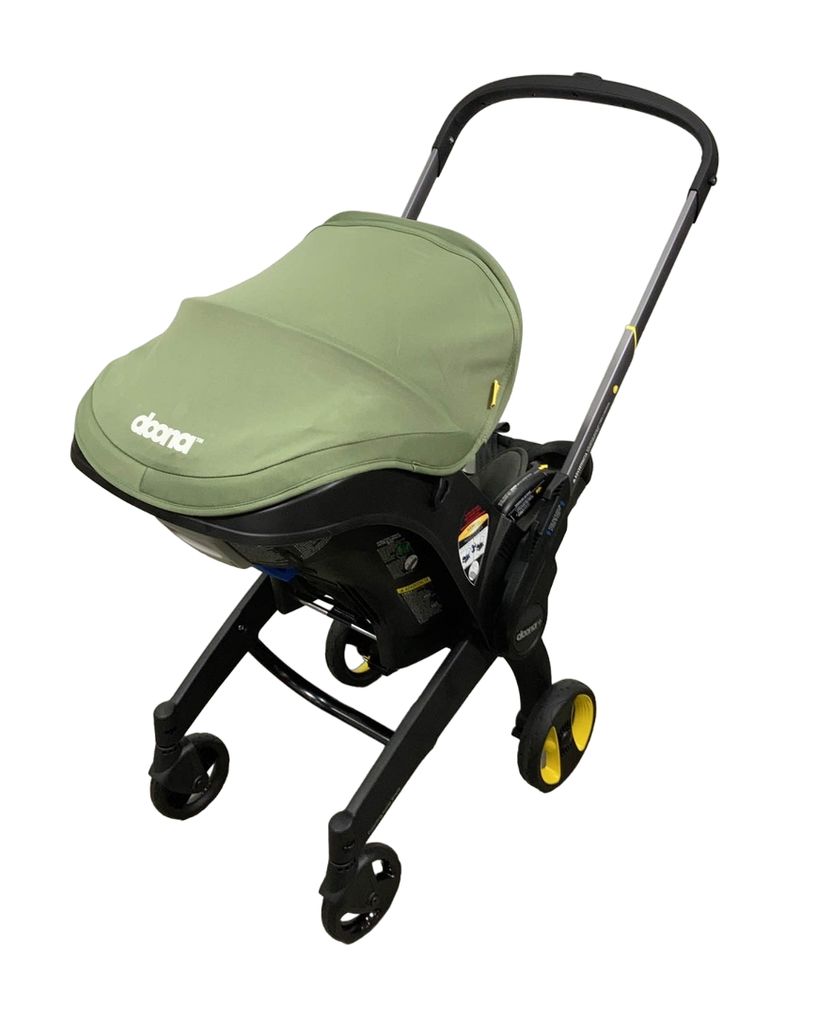 Doona Infant Car Seat & Stroller Combo, 2022, Desert Green