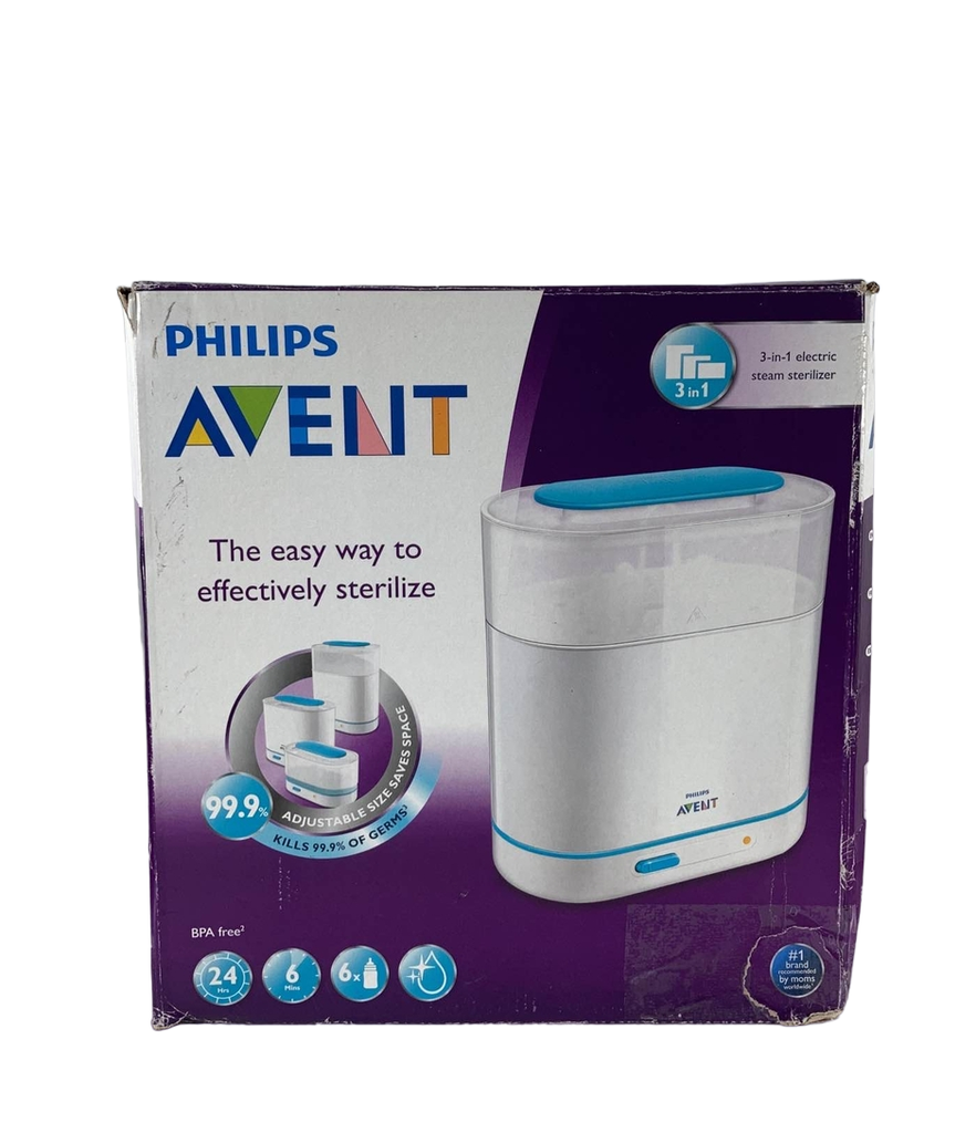 Philips Avent 3-in-1 Electronic Steam Sterilizer