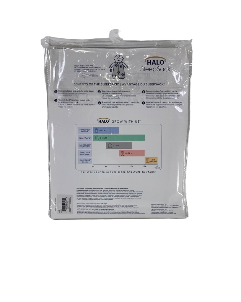 Halo Cotton Sleepsack, S, Jungle