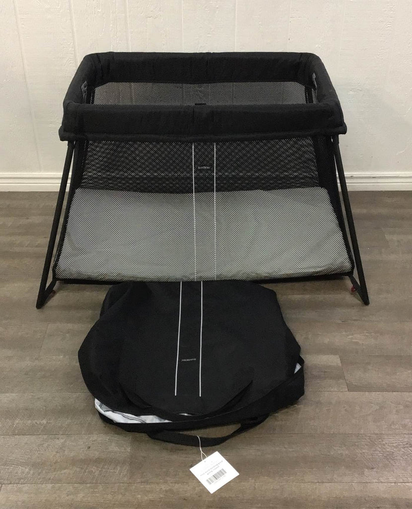 BabyBjorn Travel Crib Light, Black