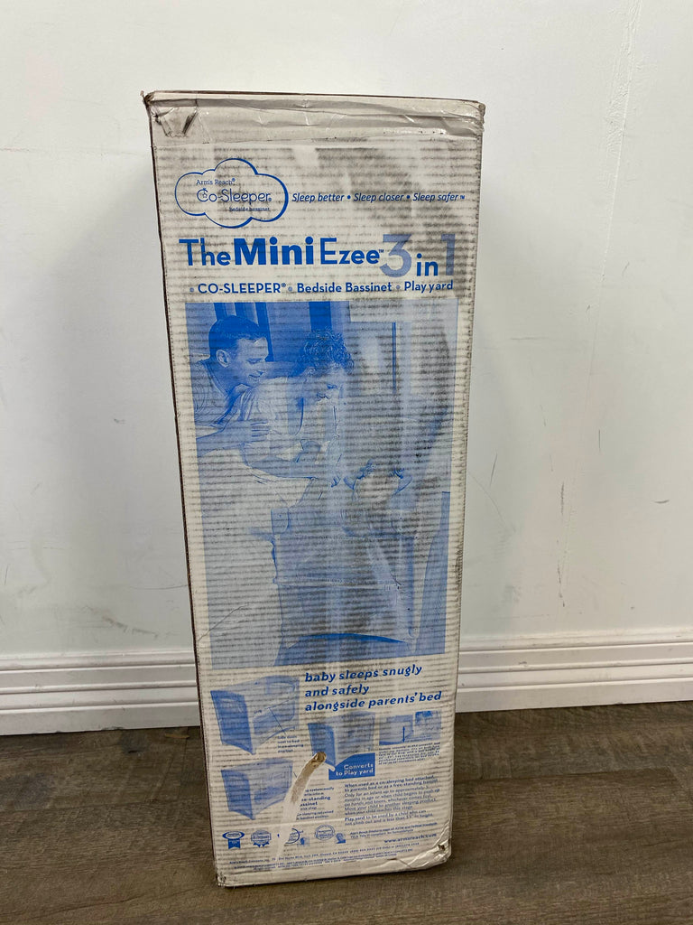 Arm's Reach Mini Ezee 3in1 CoSleeper, Grey/White
