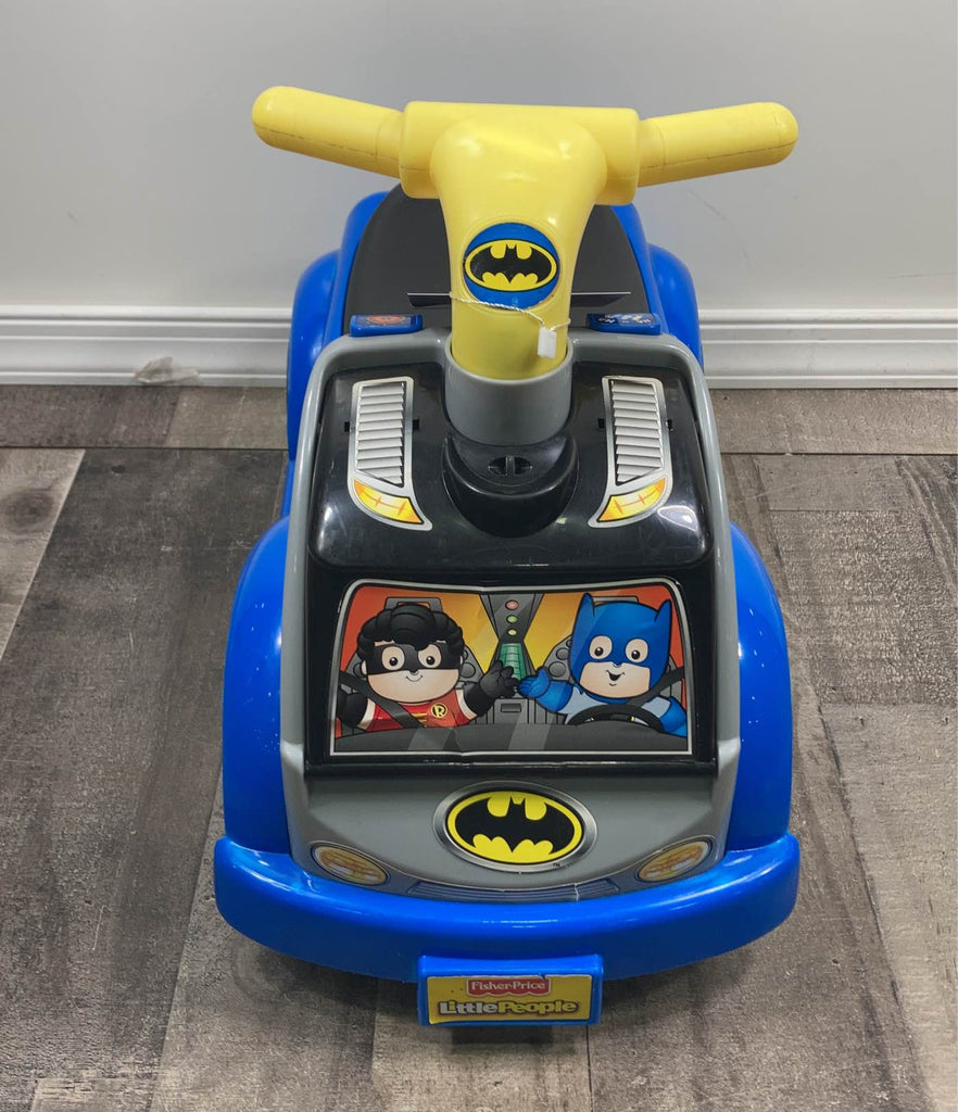 Batman ride on hot sale car fisher price