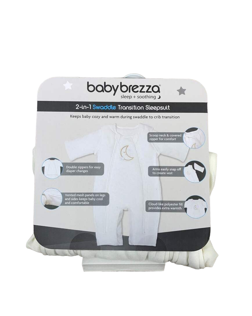 Baby Brezza 2in1 Swaddle Transition Sleepsuit