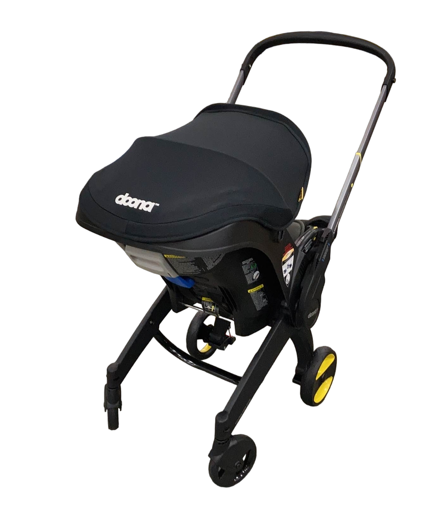 Doona Infant Car Seat & Stroller Combo, 2023, Nitro Black