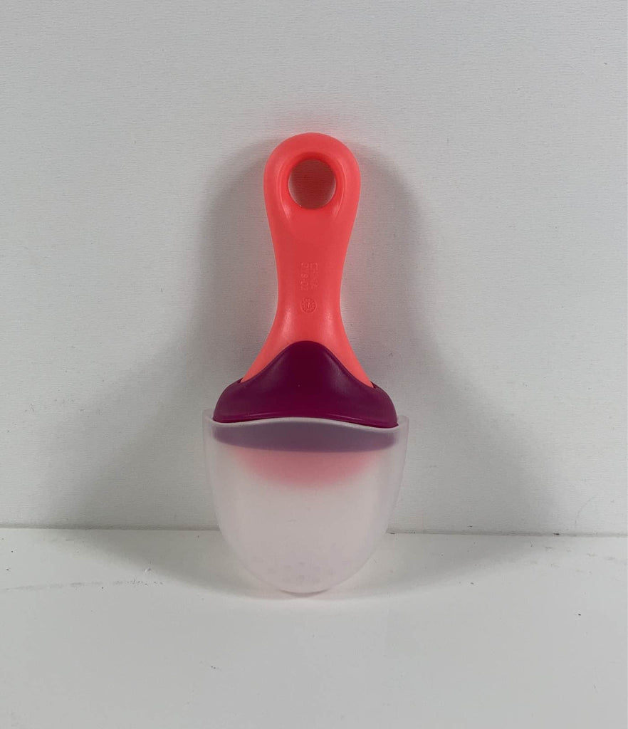 Boon Pulp Silicone Feeder, Coral/Purple, 2pk