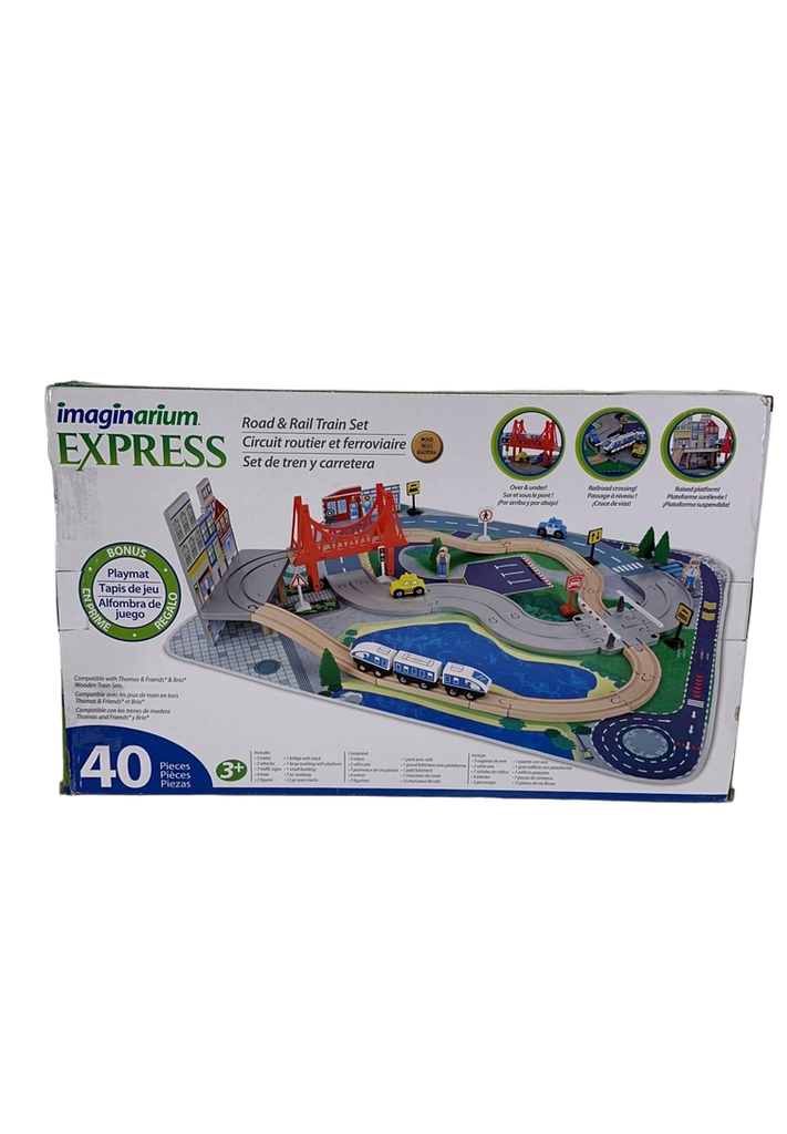 Imaginarium road and store rail train set