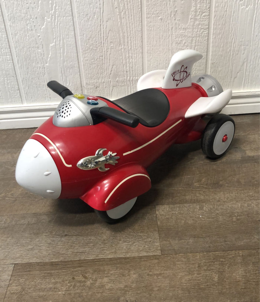 Radio flyer retro cheap rocket ride on