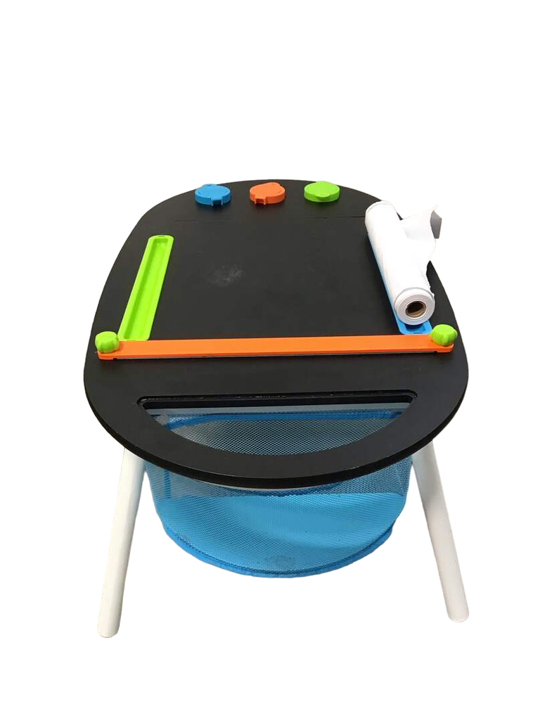 Kidkraft chalkboard art clearance table with stools