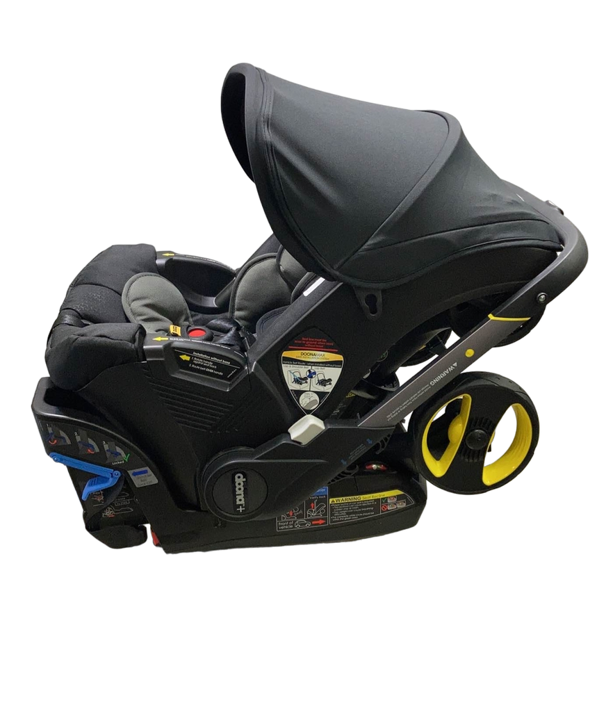 Doona Infant Car Seat & Stroller Combo, 2022, Nitro Black