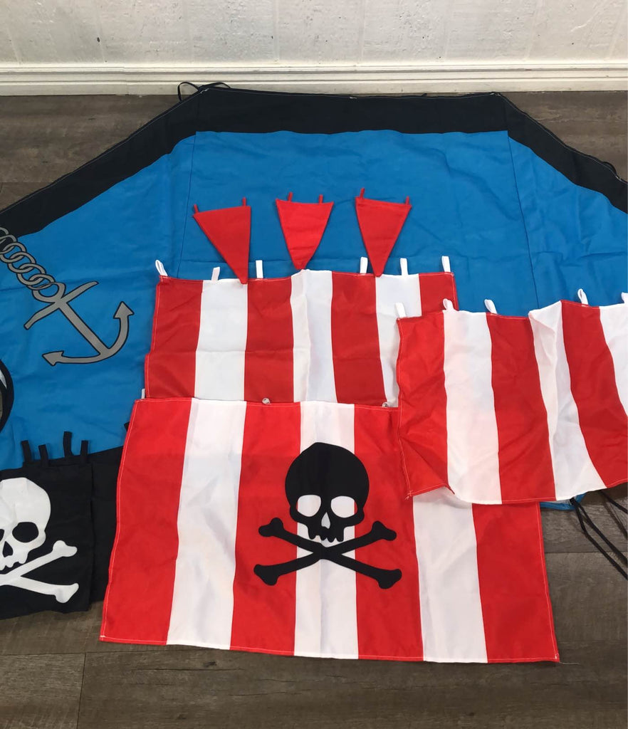 Antsy Pants Build And Play Fabric Cover, Pirate Ship, Large