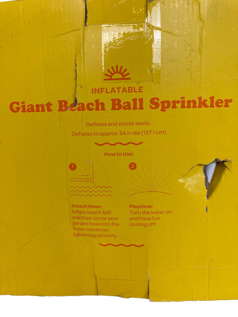Sun Squad Jumbo Beach Ball Sprinkler