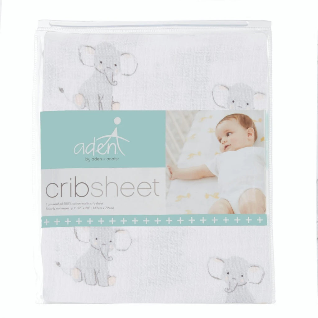 Aden + Anais Muslin Crib Sheet, Safari Babes