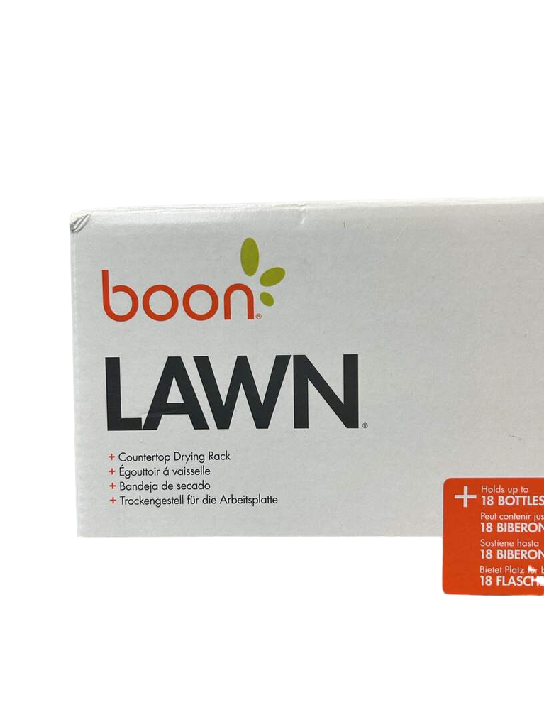 Boon Lawn Countertop Drying Rack, White, Lawn Countertop Drying Rack