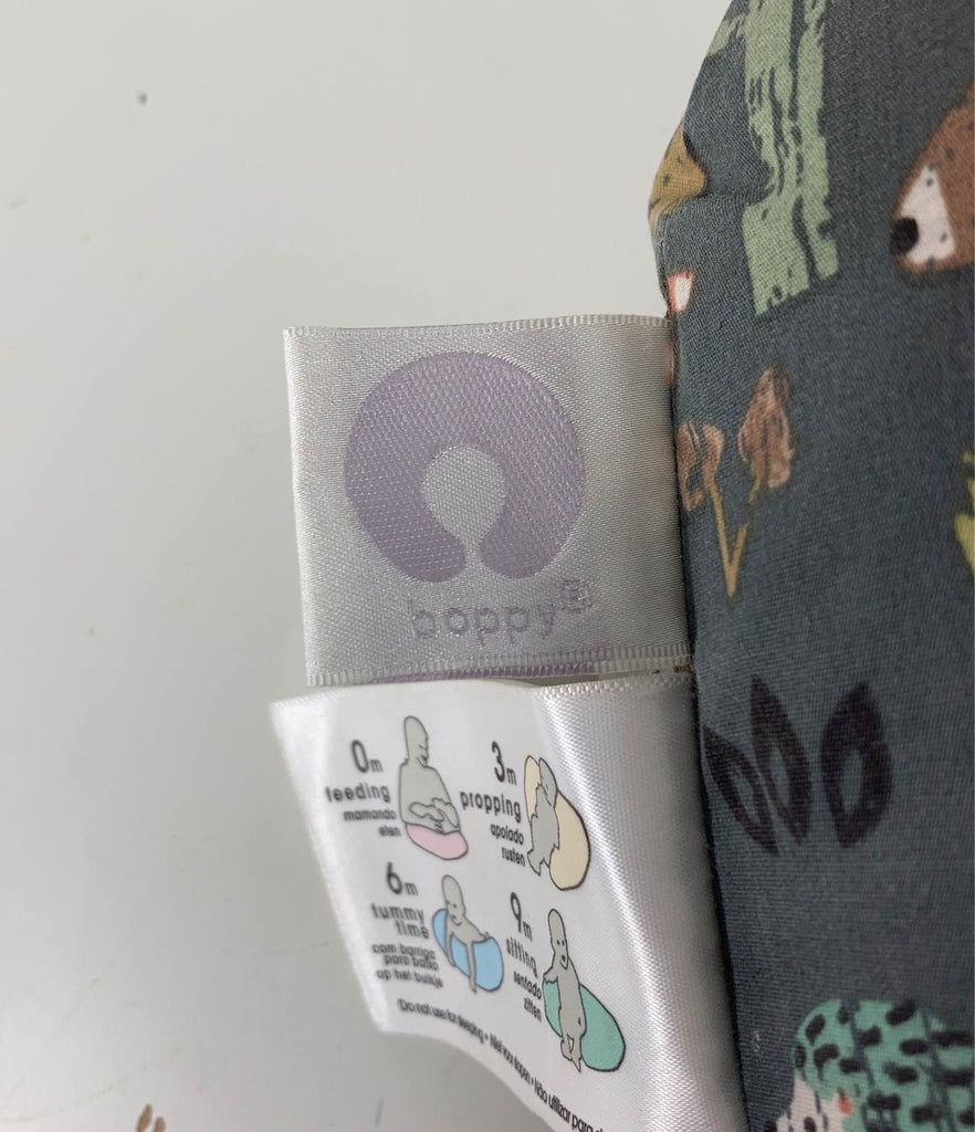 Boppy Nursing and Infant Support Pillow, Green Forest Animal